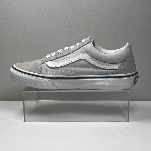 Vans Old Skool Sneakers Grey Suede Women's 6.5 / Men's 5 Low Top Skate Shoes - Picture 4 of 9